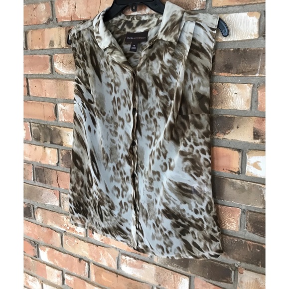 Dana Buchman Sleeveless Blouse XS - Picture 2 of 8